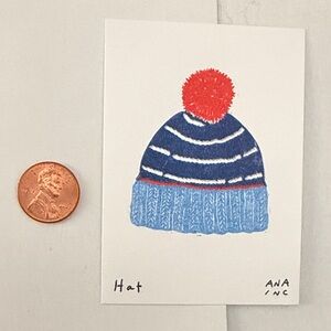 Inciardi mini print - winter hat